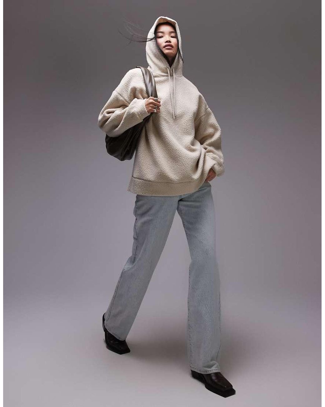 Topshop oversized hoodie hotsell