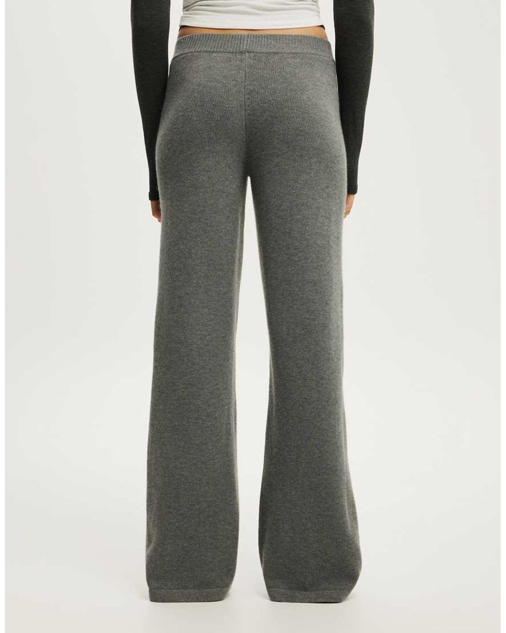 Cotton On Gray Lotus Knit Pant