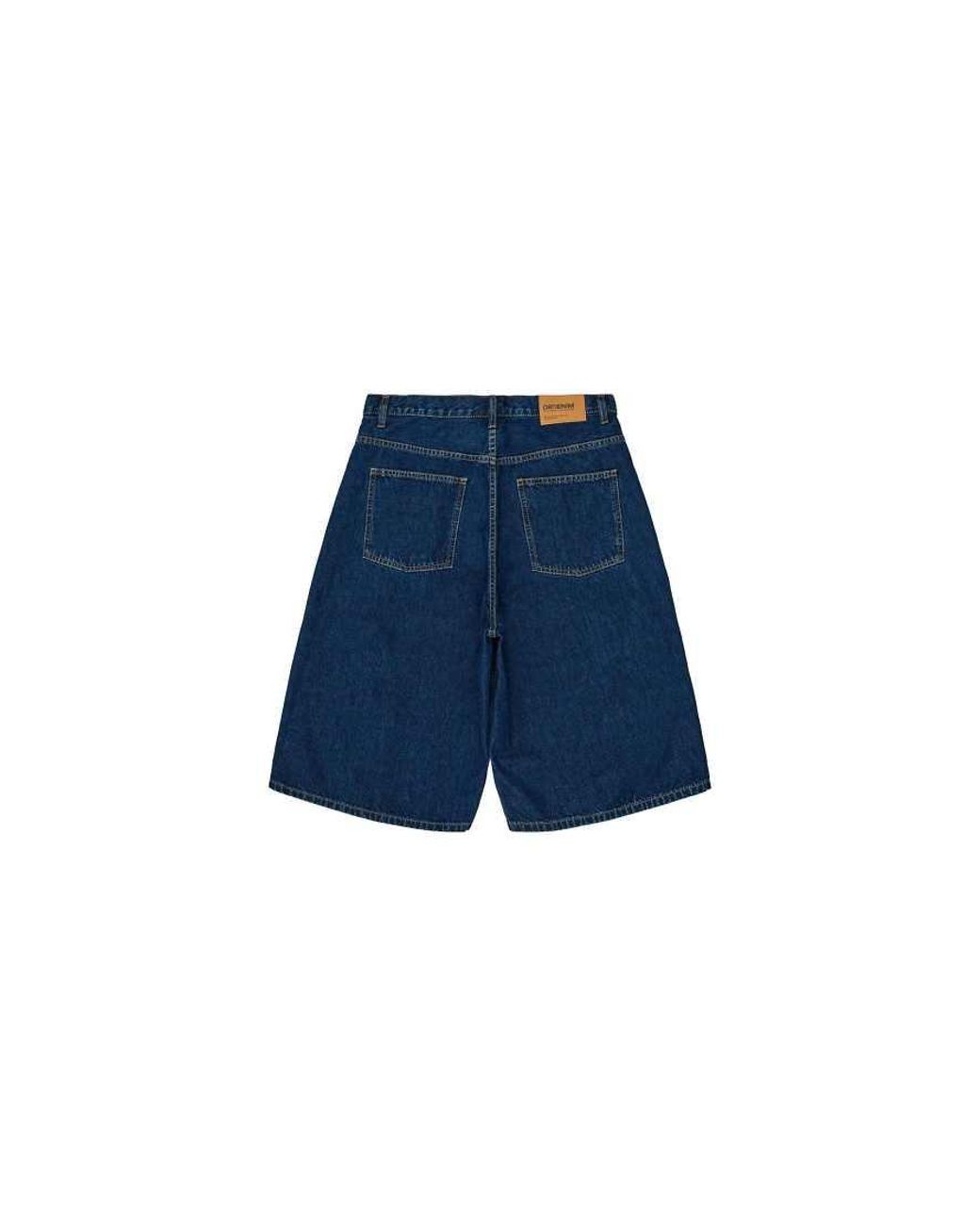 Dr. Denim Blue Vali Relaxed Fit Denim Shorts for men