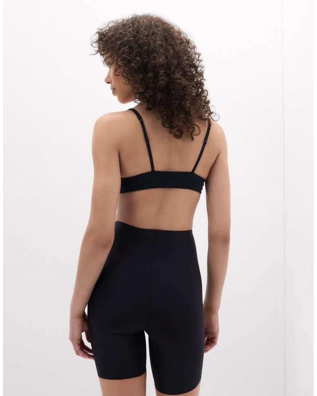 Intimissimi Blue Raw-Cut Microfibre Shorts