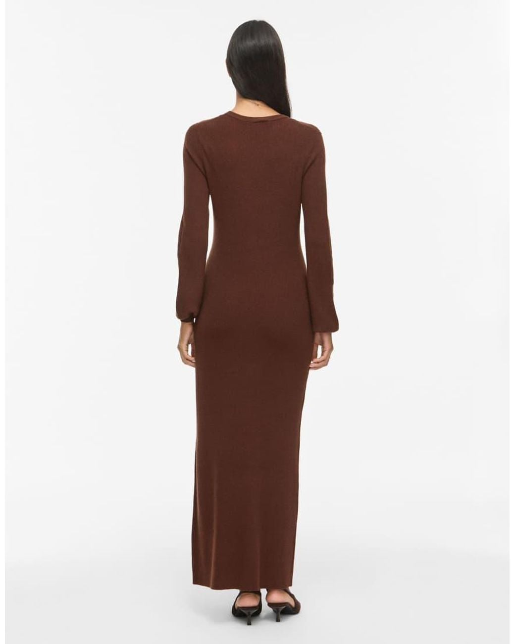 Vila Brown Maxi Dress