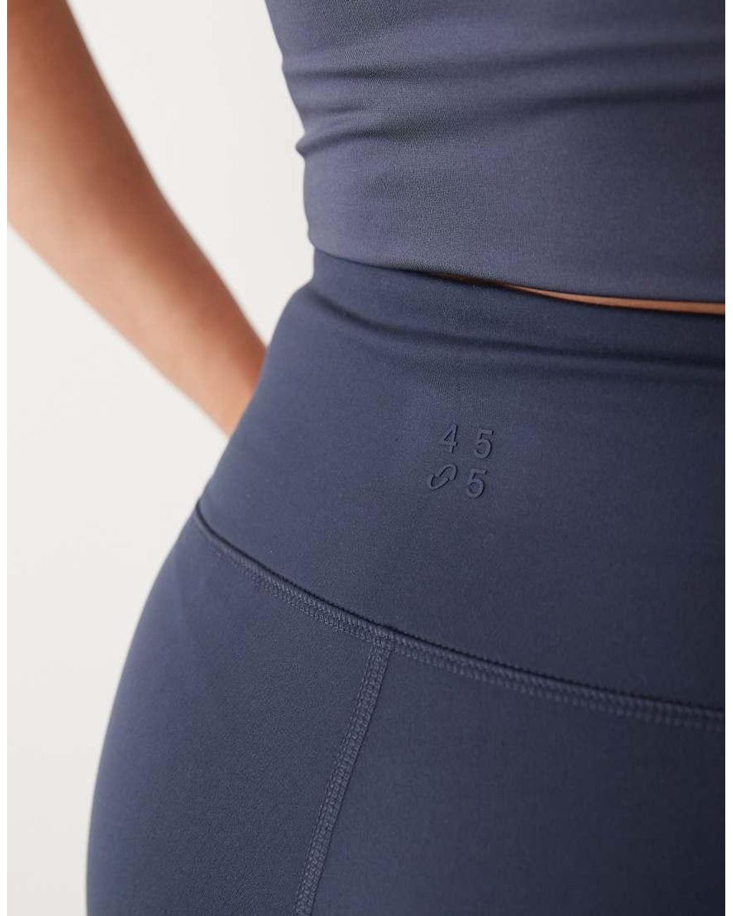 4505 Blue Icon High Waist 8m Booty Shorts