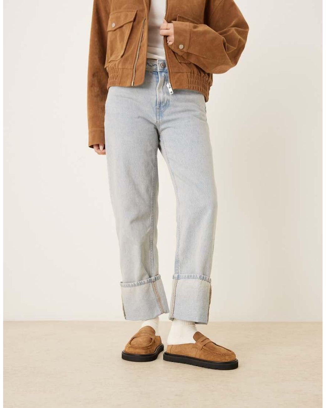 Walk London Natural Budapest Slip On Loafers