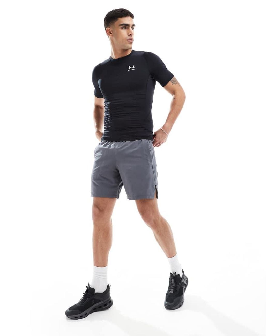Under Armour Blue Training Heatgear Base Layer T-shirt for men