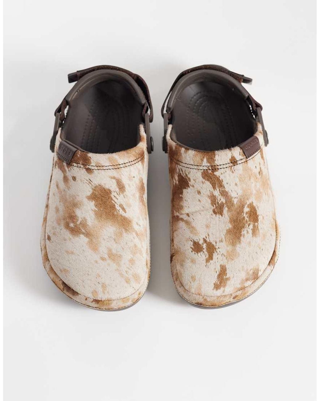 CROCSTM Multicolor Crafted Pony Hair Clogs