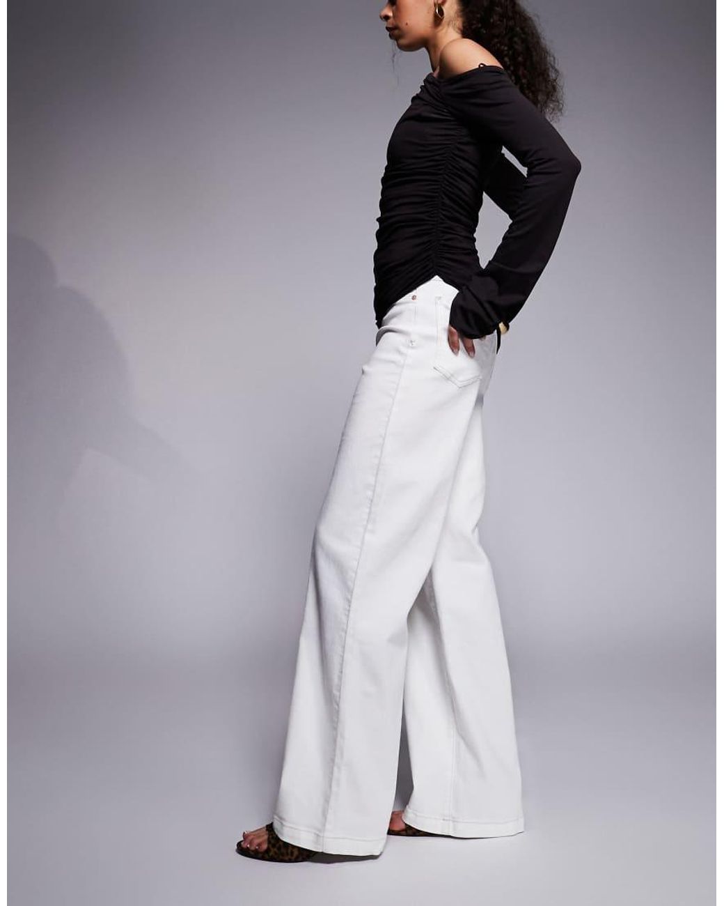 Abrand Jeans Blue Abrand 94 High Waisted Straight Leg Jeans