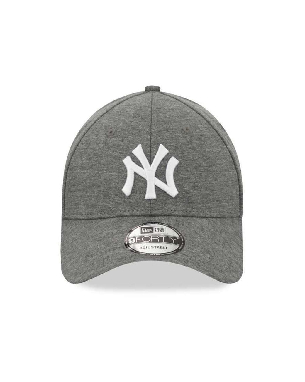 KTZ Gray Ny Yankees 9forty Essential Jersey Cap
