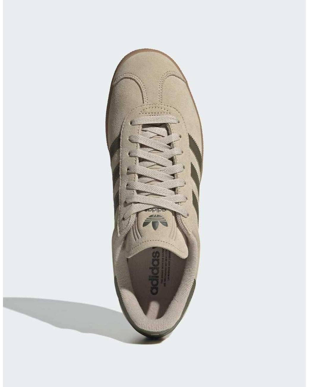 Adidas Originals Natural Gazelle Trainers for men