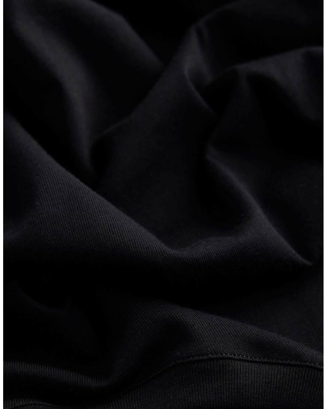 Intimissimi Black Superior Cotton T-Shirt for men