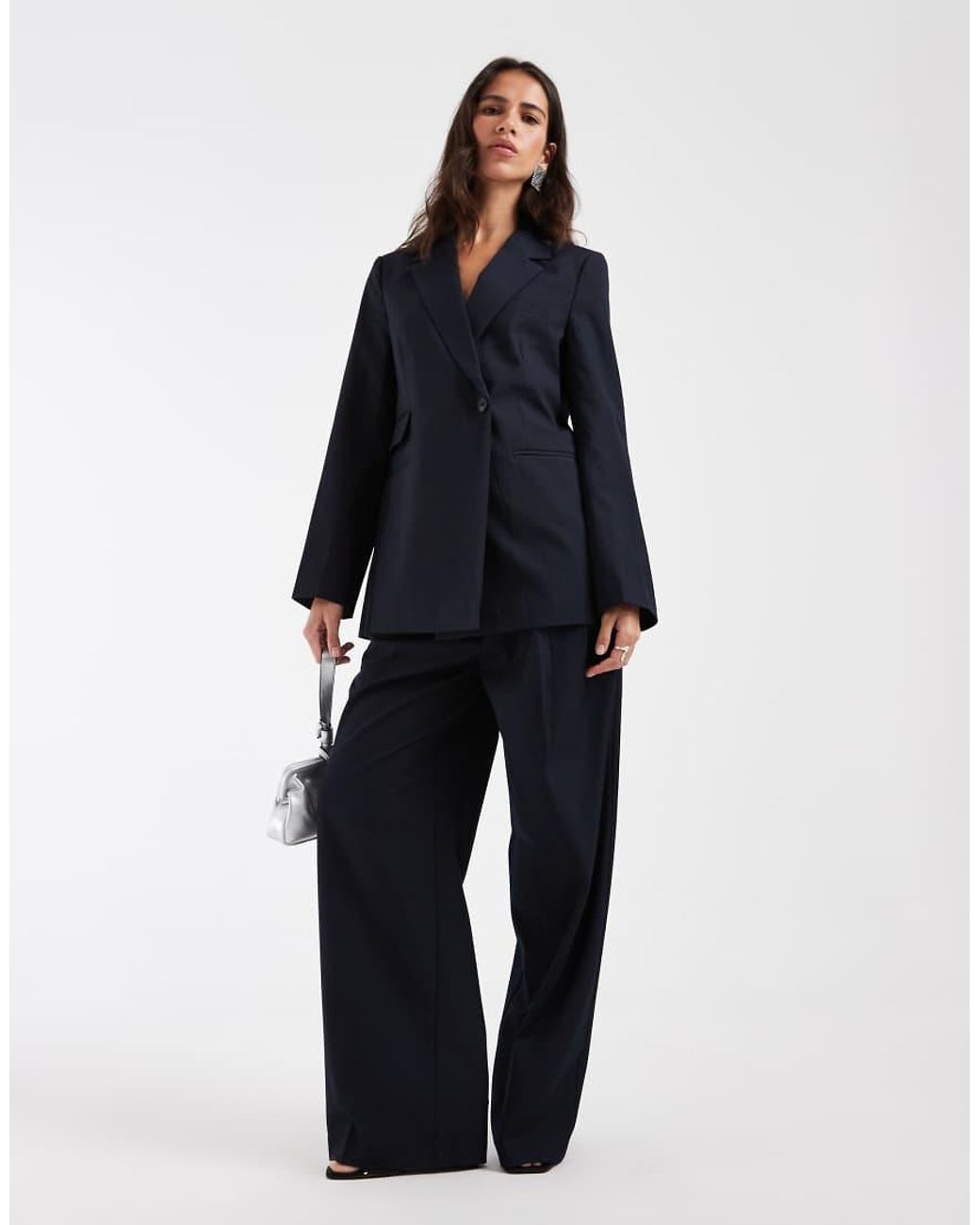 Blazer Sartoriale Oversize di Aware in Blue