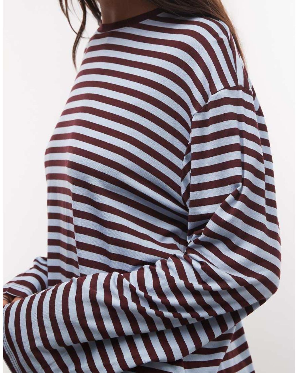Monki Multicolor Oversized Longsleeved T-shirt