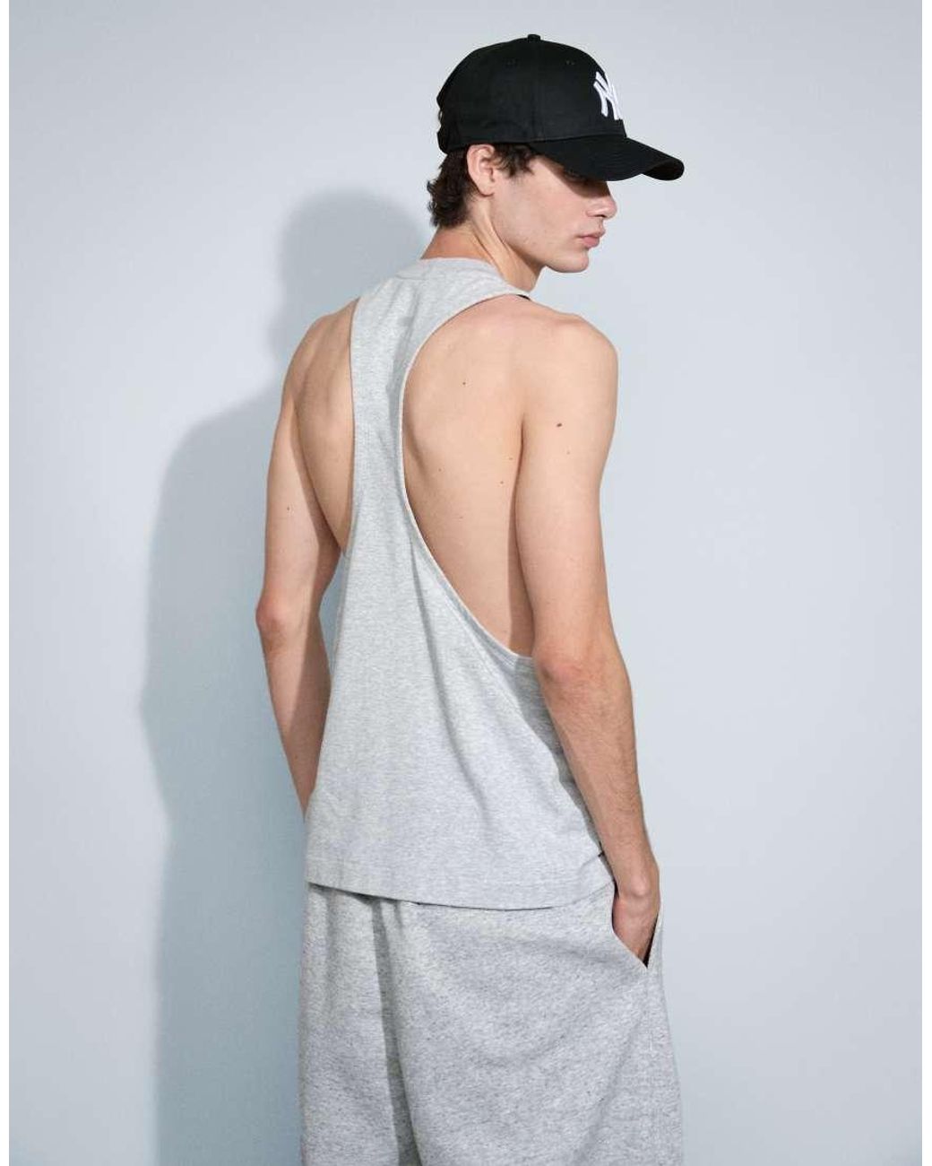 Nike White Nac Dri-Fit Tank for men