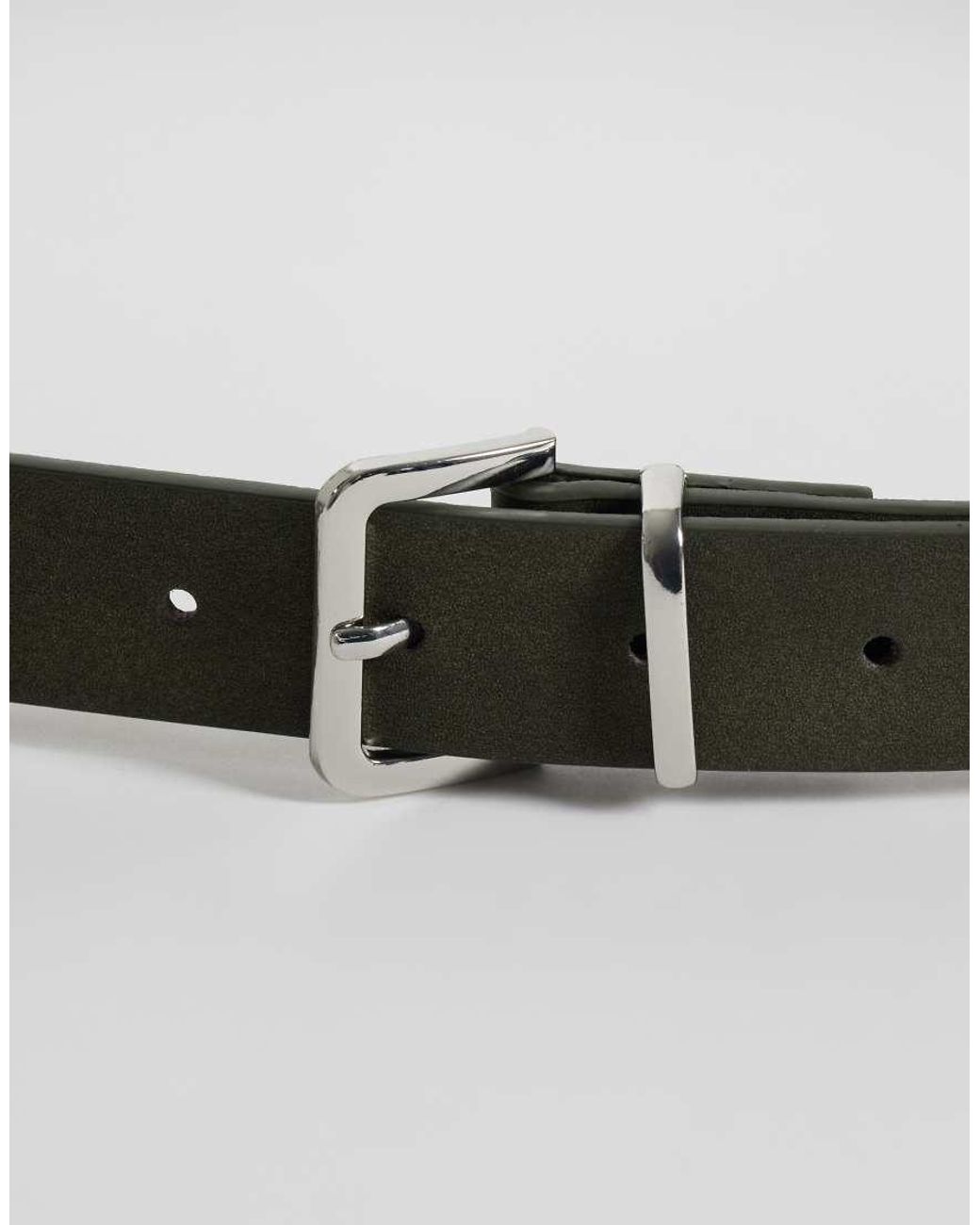 JJXX Gray Faux Leather Belt