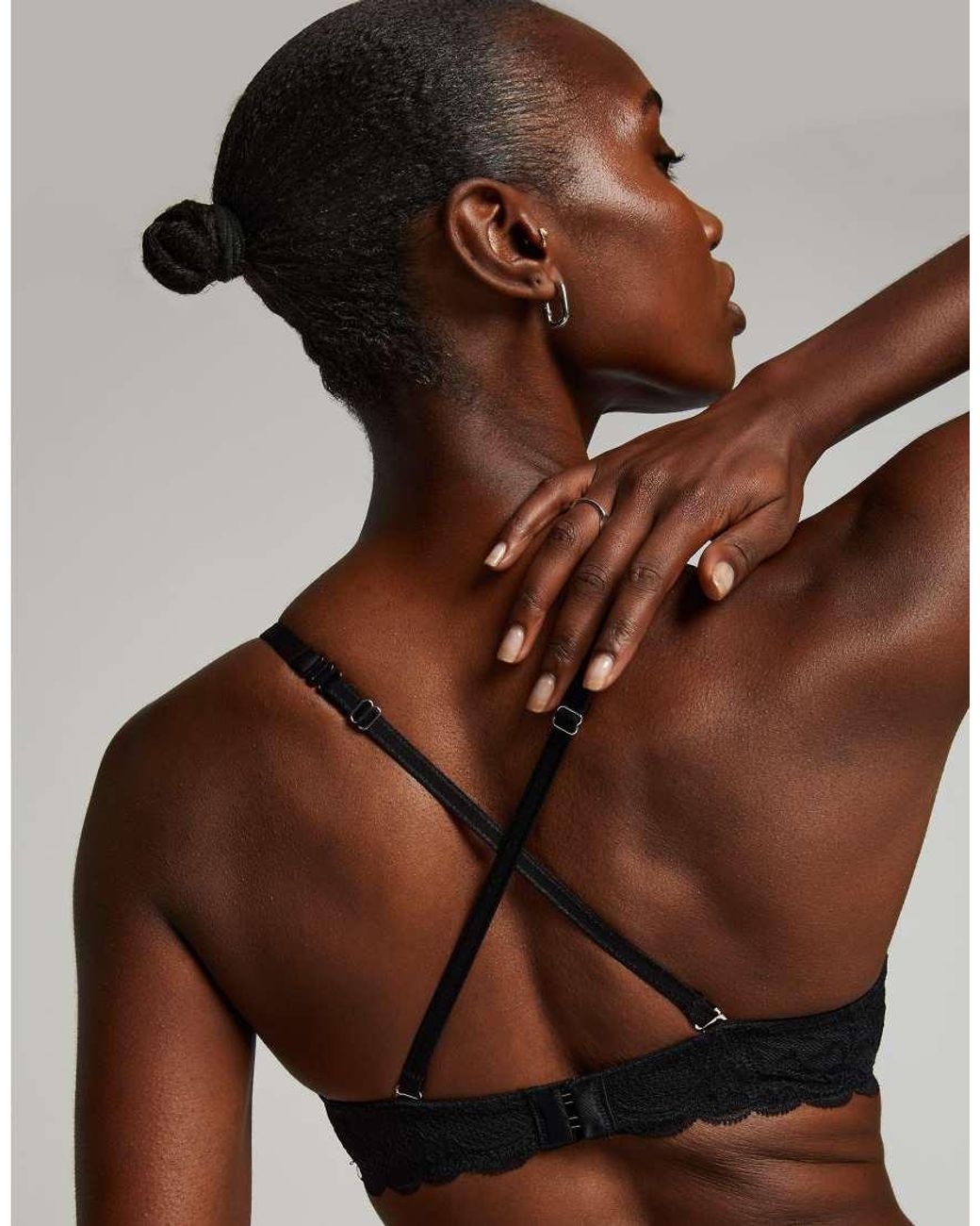 Hunkemöller Brown Angie Padded Underwired Push-Up Bra