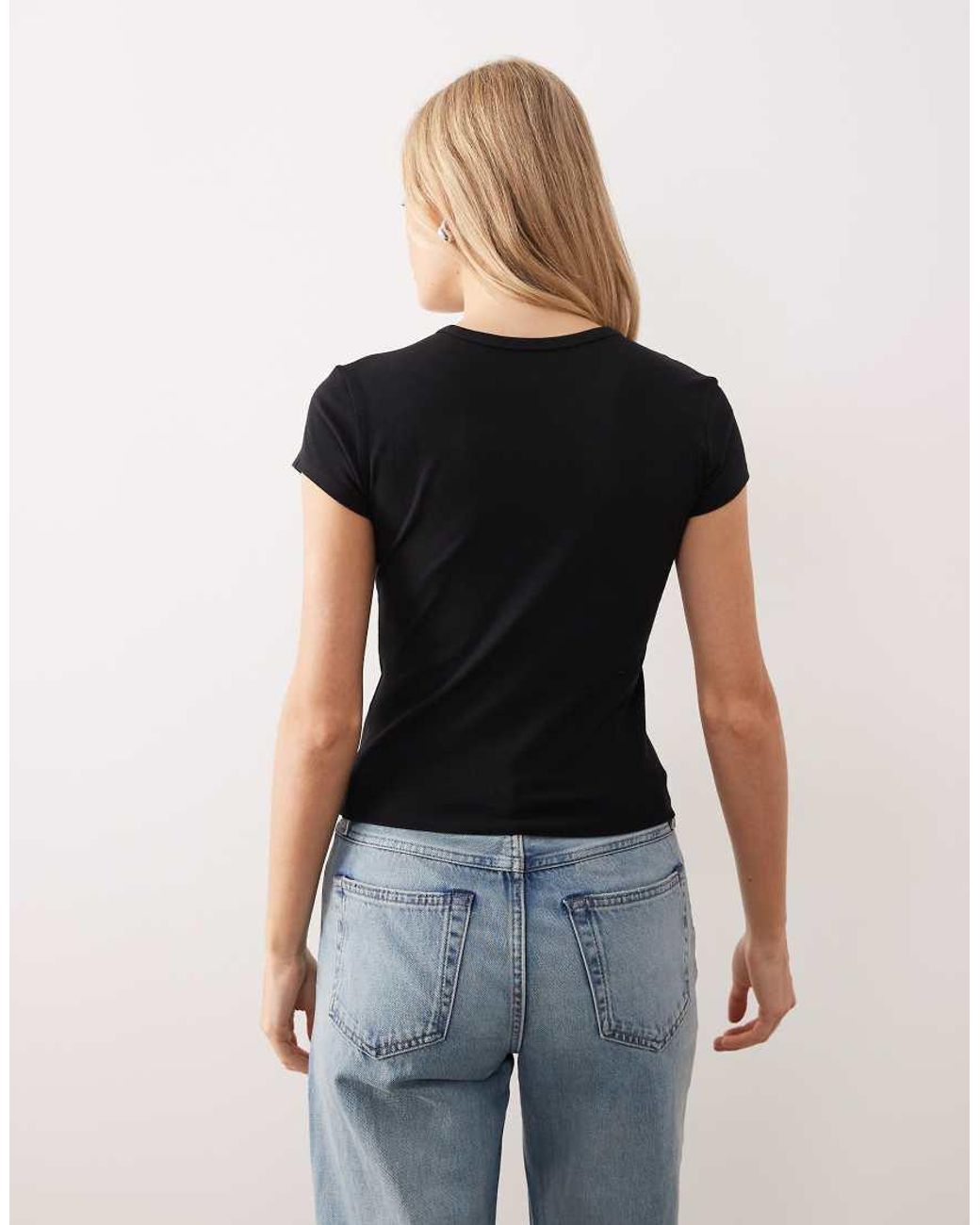 Calvin Klein Black Institutional Baby Tee