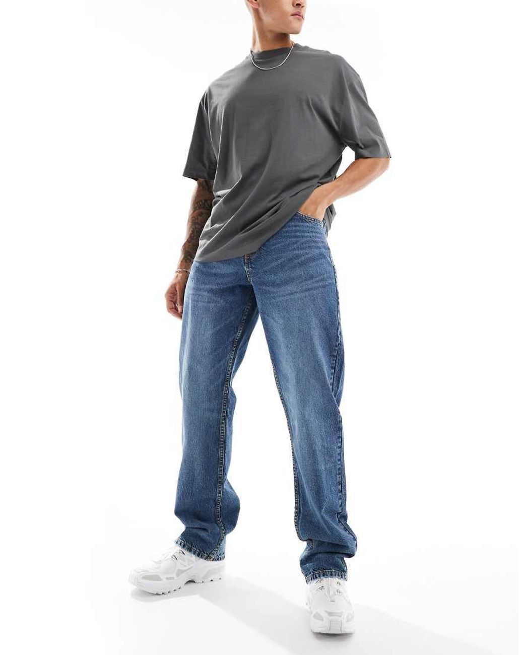 Collusion Blue X005 Straight Leg Straight Leg Jean for men