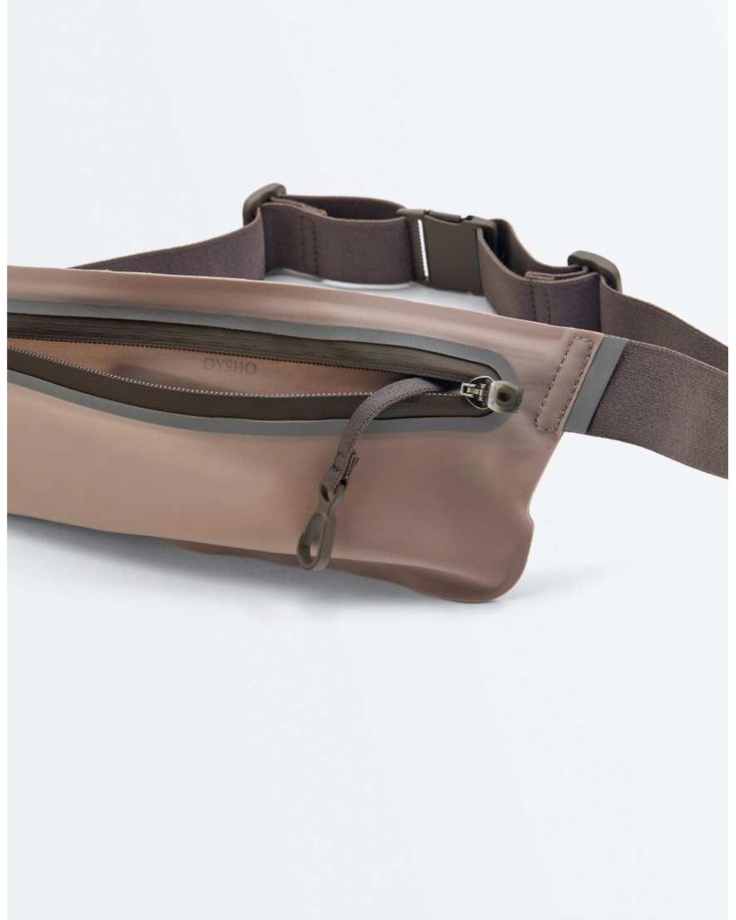 Oysho White Adjustable Running Belt Bag