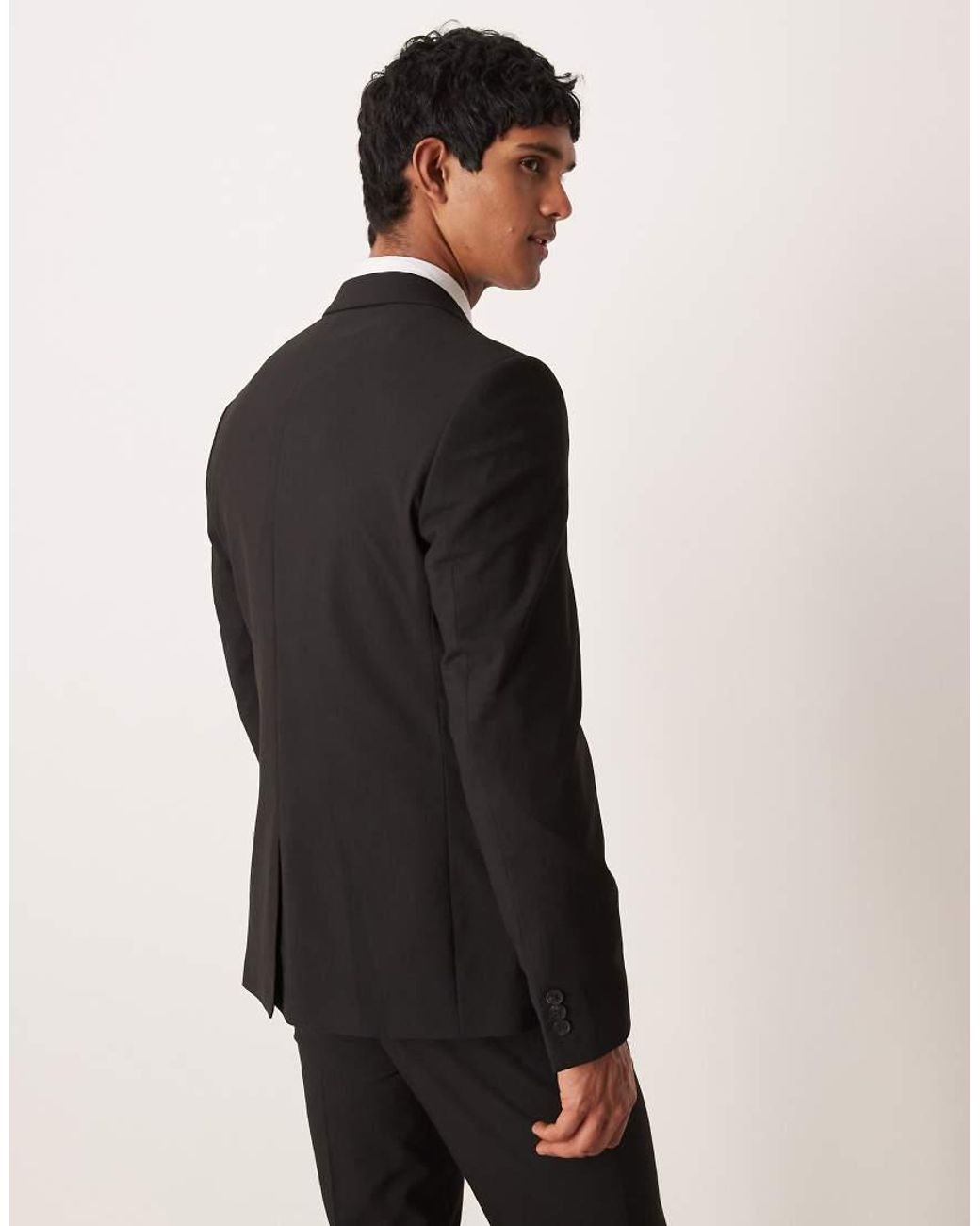 ASOS Black Slim Suit Jacket for men