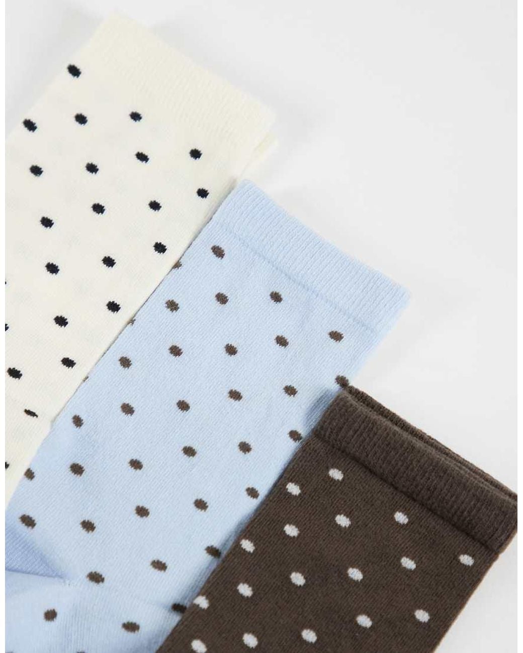 ONLY White 3 Pack Socks