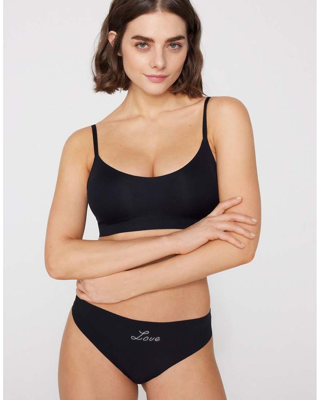 Tezenis Black Natural Lifting Plus Push-Up Bra