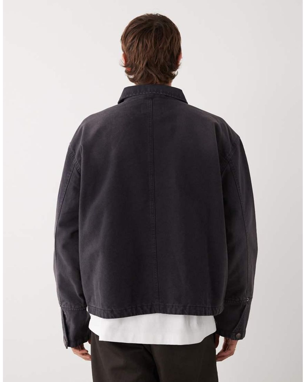 Weekday Blue Utility Jacket for men