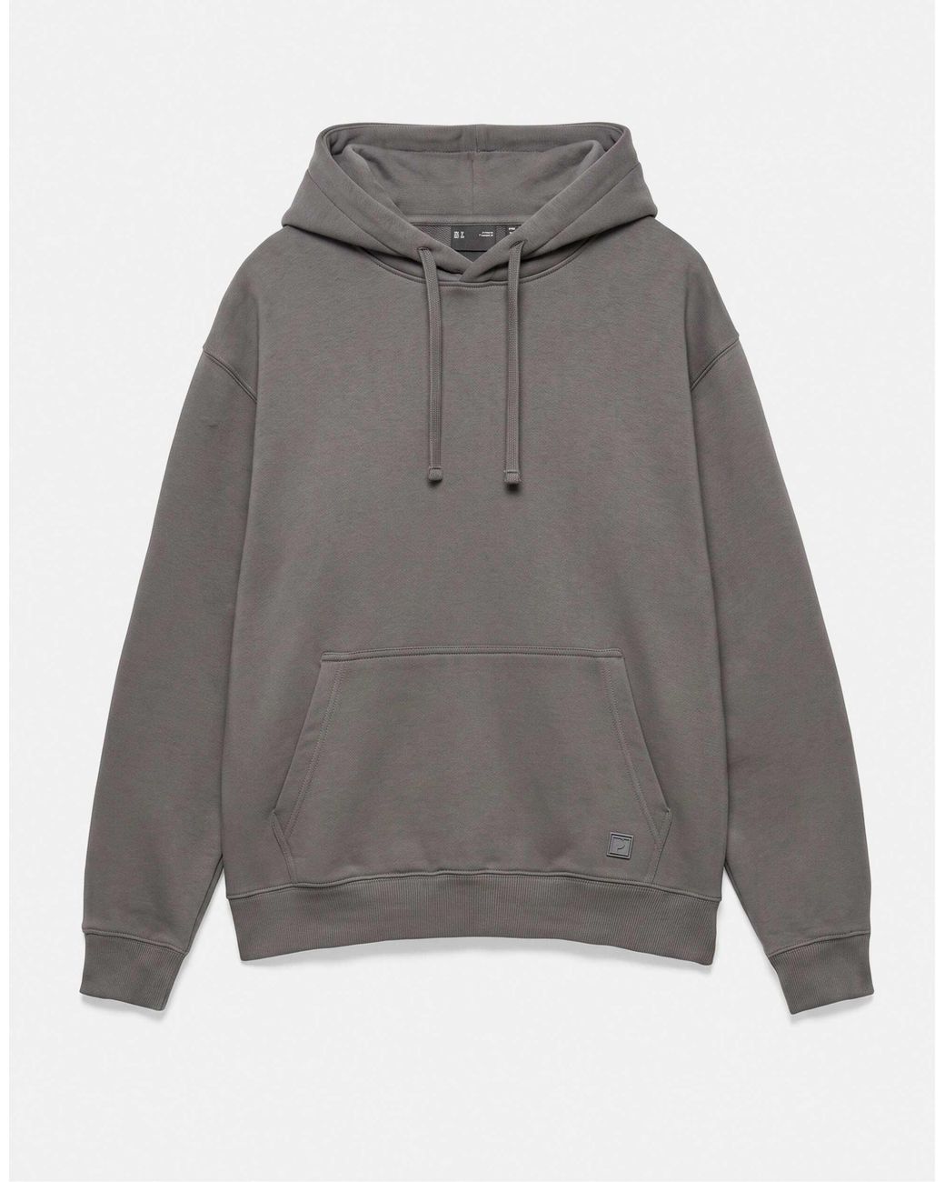 Pull&Bear Basic kapuzenpullover in Gray für Herren