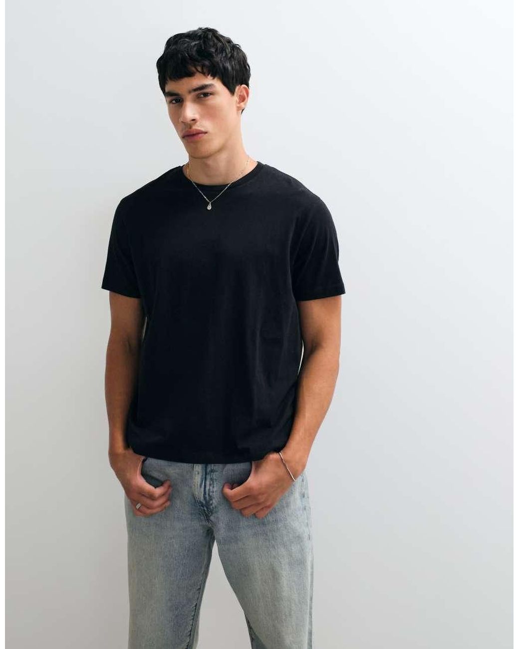 Jack & Jones Black Perfect T-Shirt for men