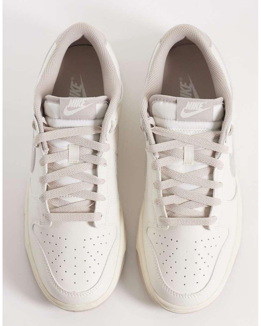 Nike White Dunk Low Retro Trainers for men
