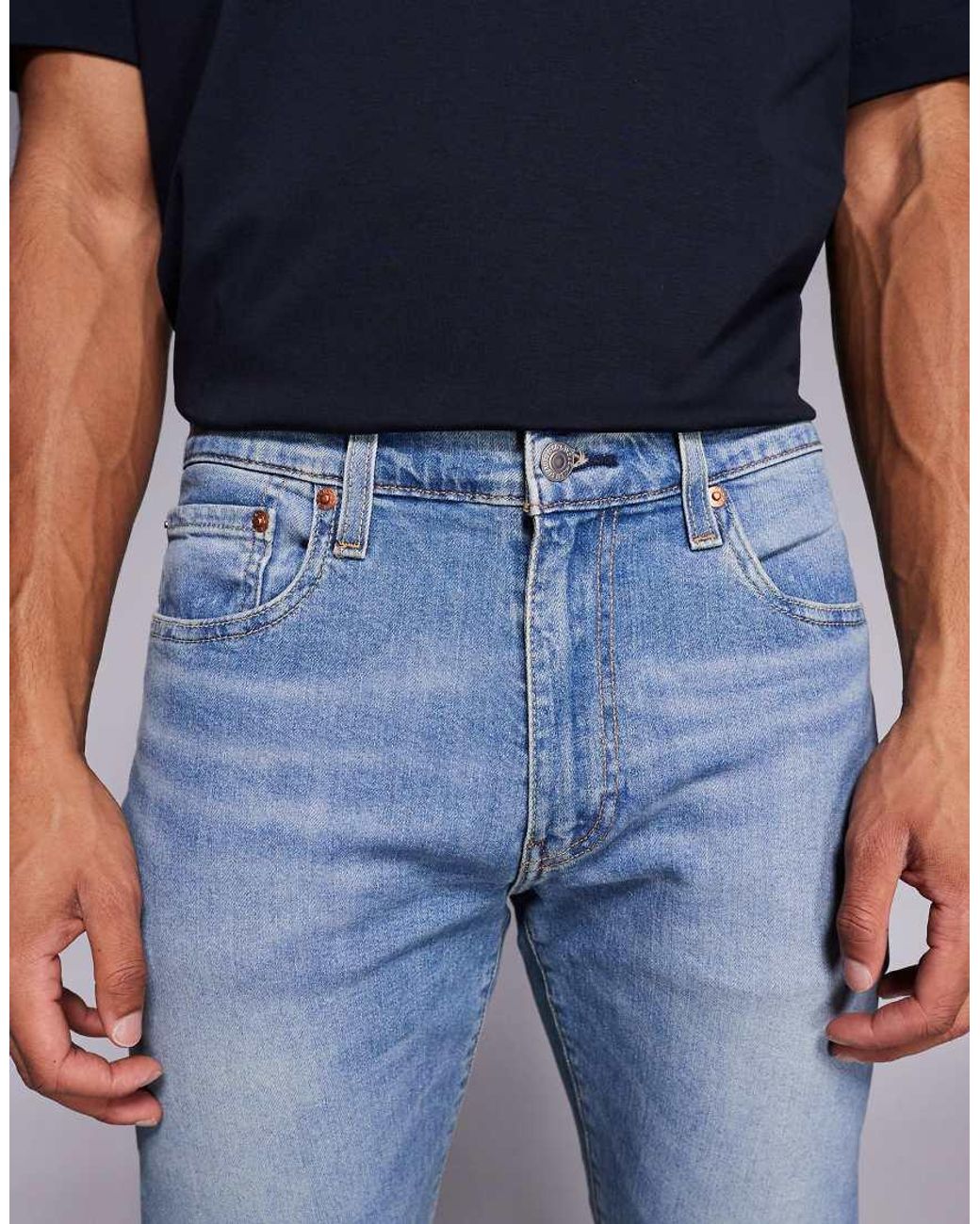 Levi's Blue 512 Slim Tapered Jeans for men