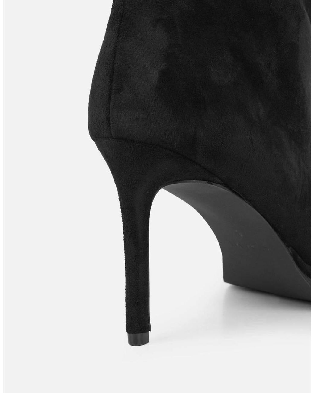 SIMMI Black Clarke Ruched Boots