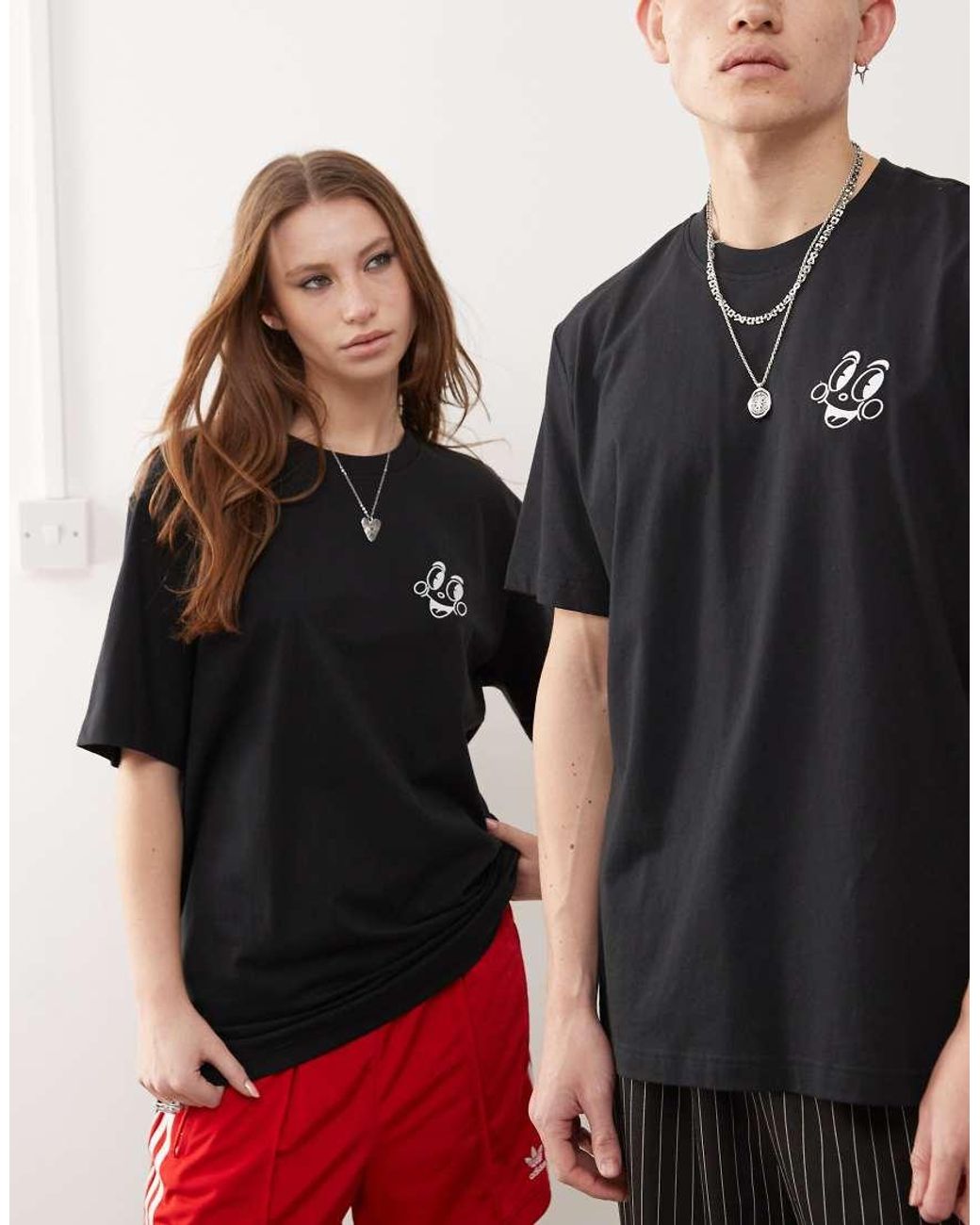 adidas Originals X Made By Nelson T-Shirt in Black for Men