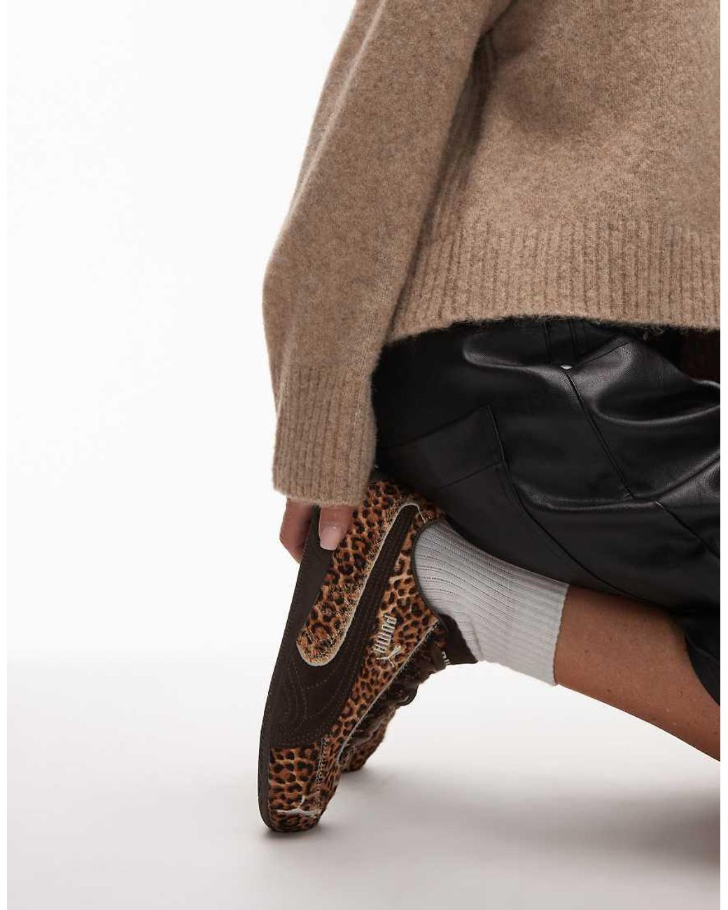 PUMA Brown Speedcat Trainers