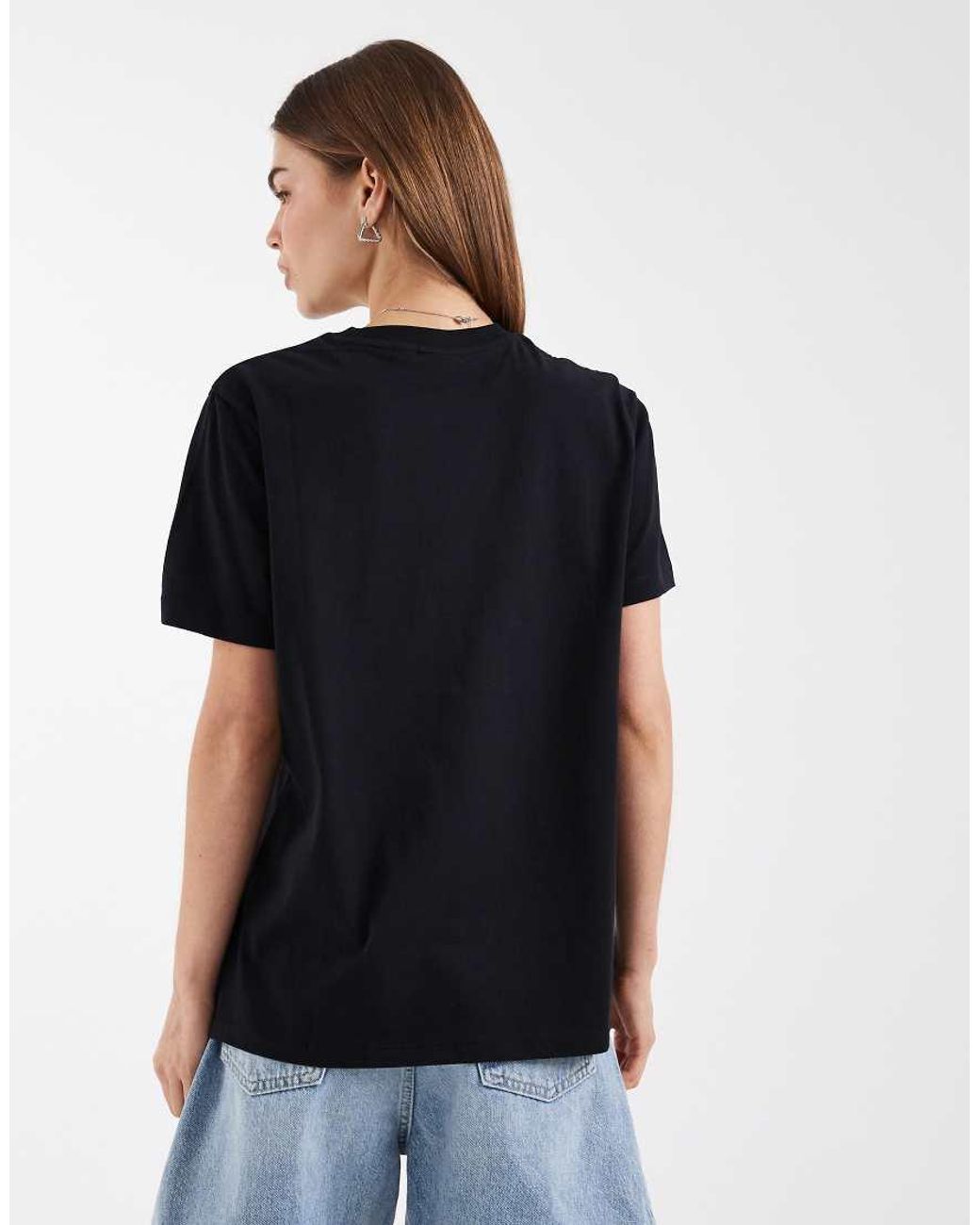 ASOS Red Regular T-shirt With Leopard Graphic