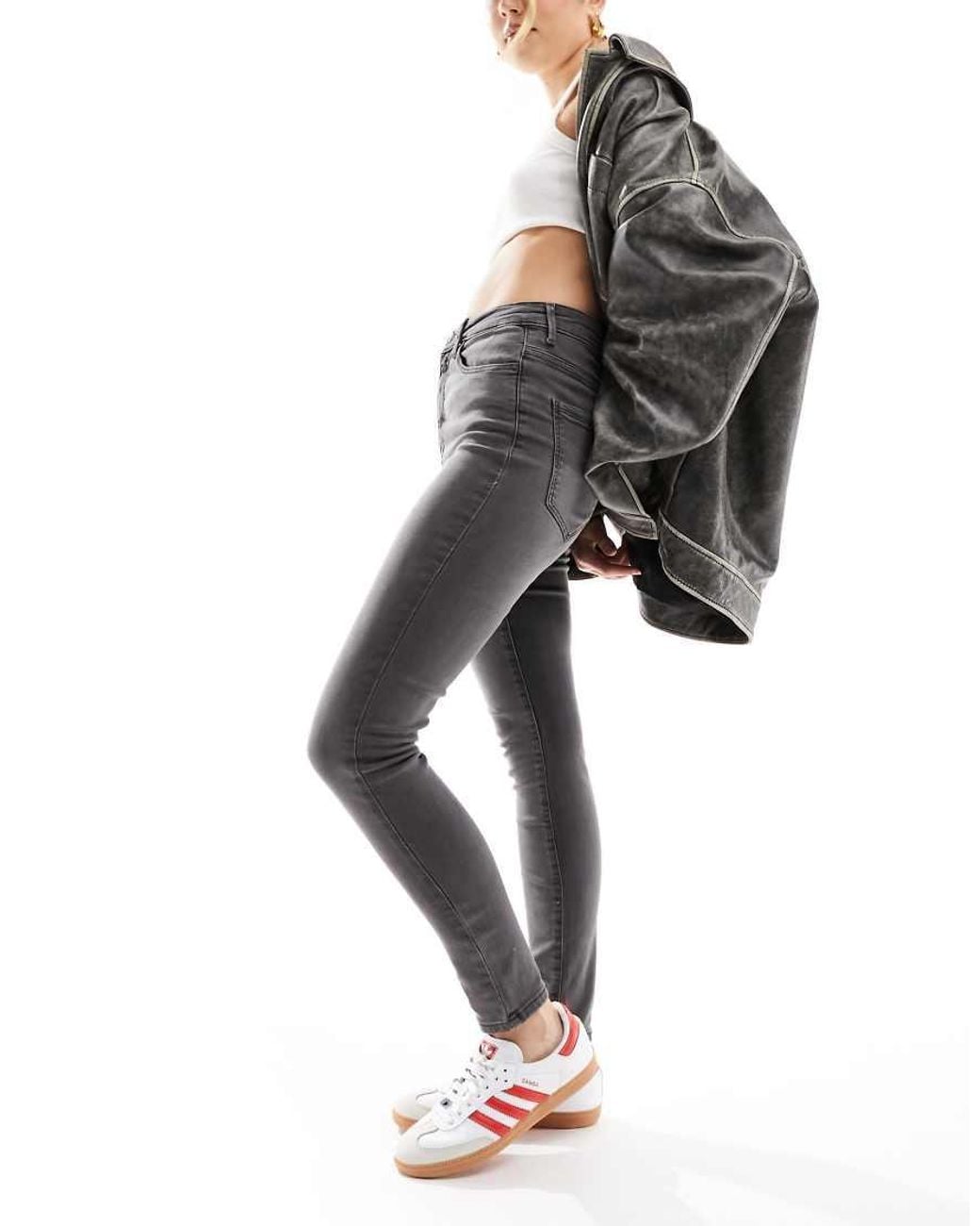 Vero Moda Black Sophia High Rise Skinny Jeans