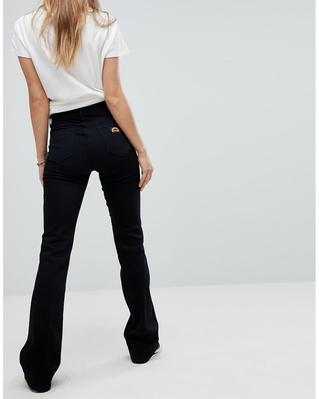 Wrangler White Retro Flare Jean