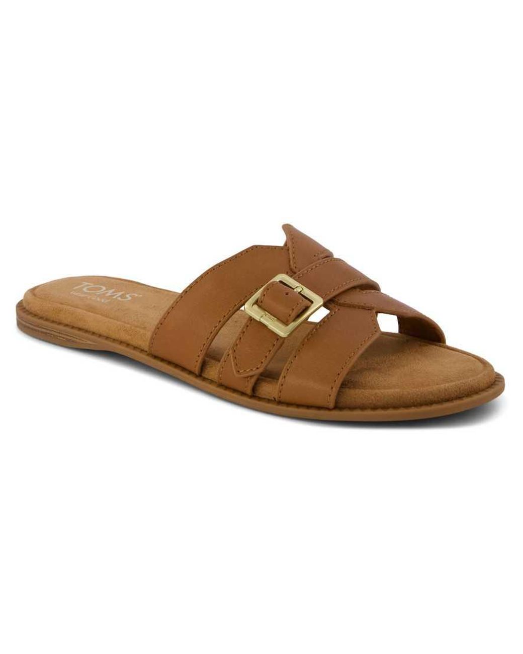 TOMS Brown Sol Mule Sandal