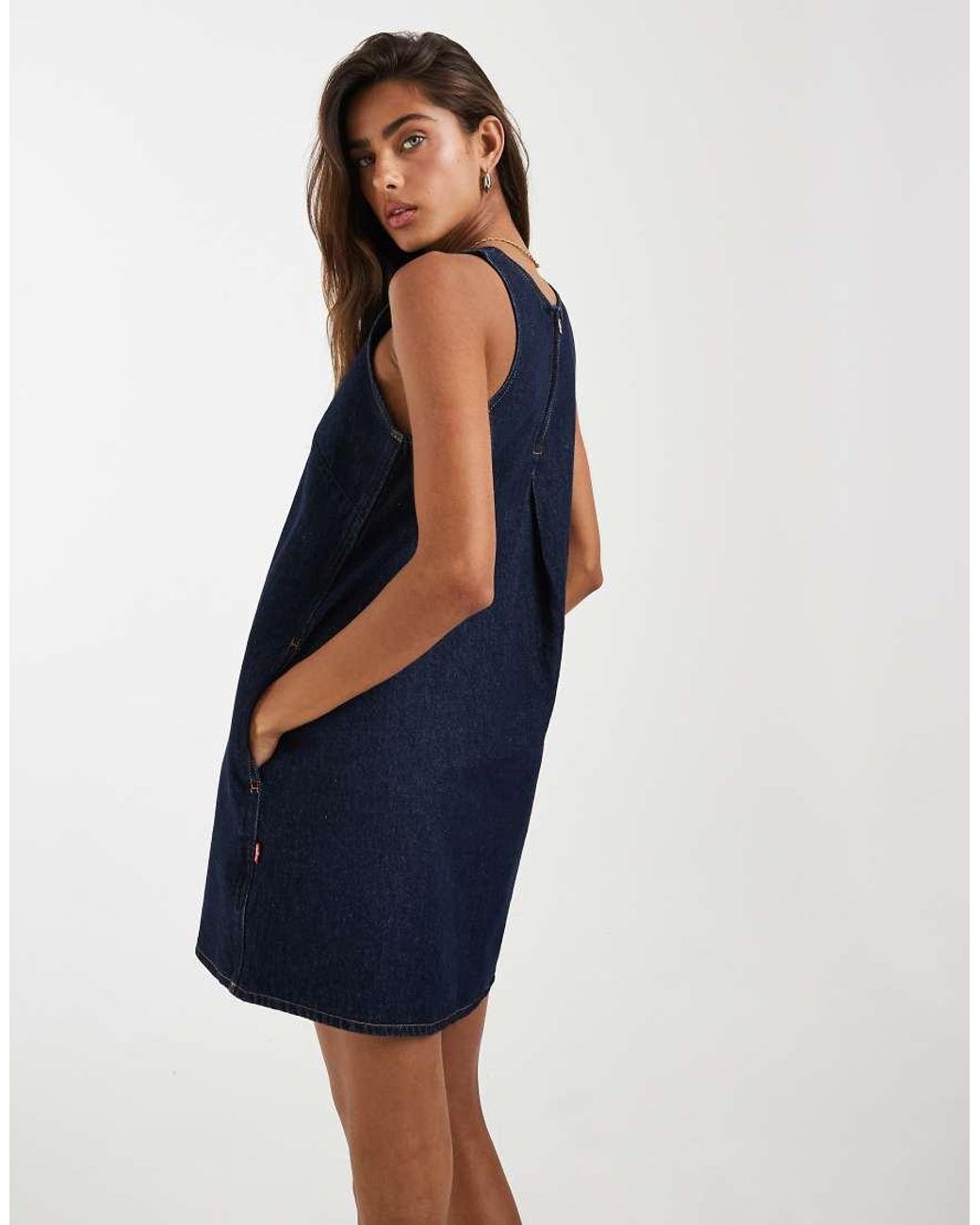 Levi's Blue 90S Denim Shift Dress