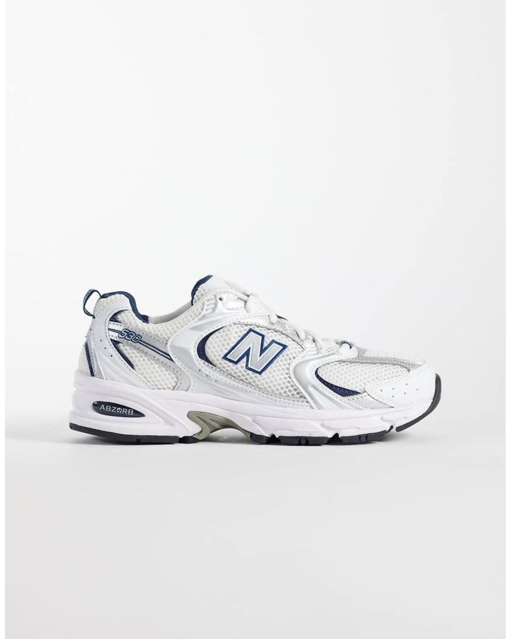 New Balance White 530 Trainers