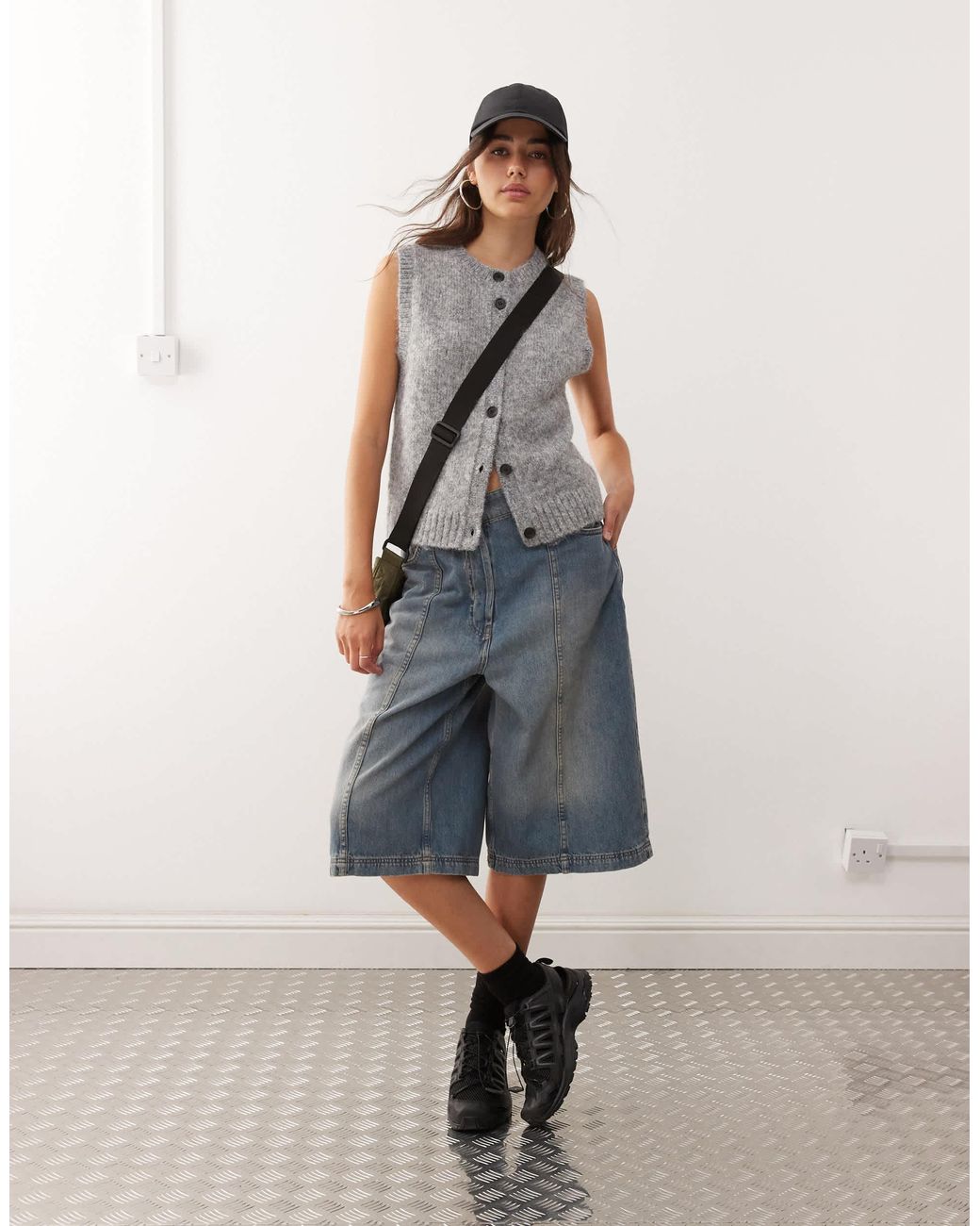 Weekday Gray – strickweste