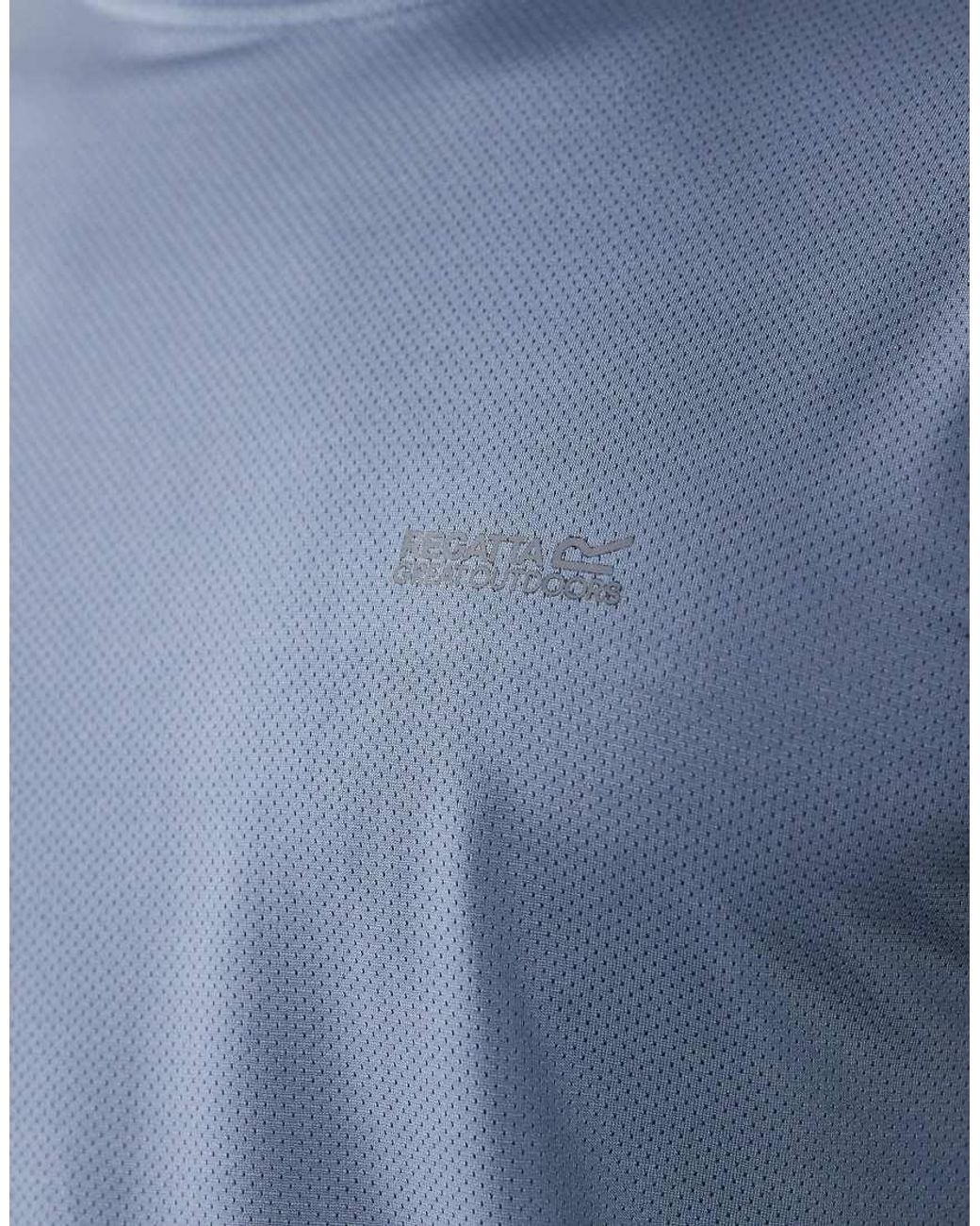 Regatta Blue Lightweight Quick-Dry Virda T-Shirt for men