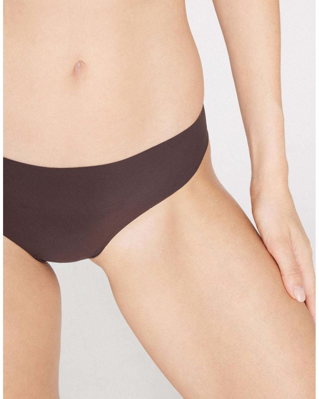 Tezenis Natural Laser-Cut Microfibre Knickers