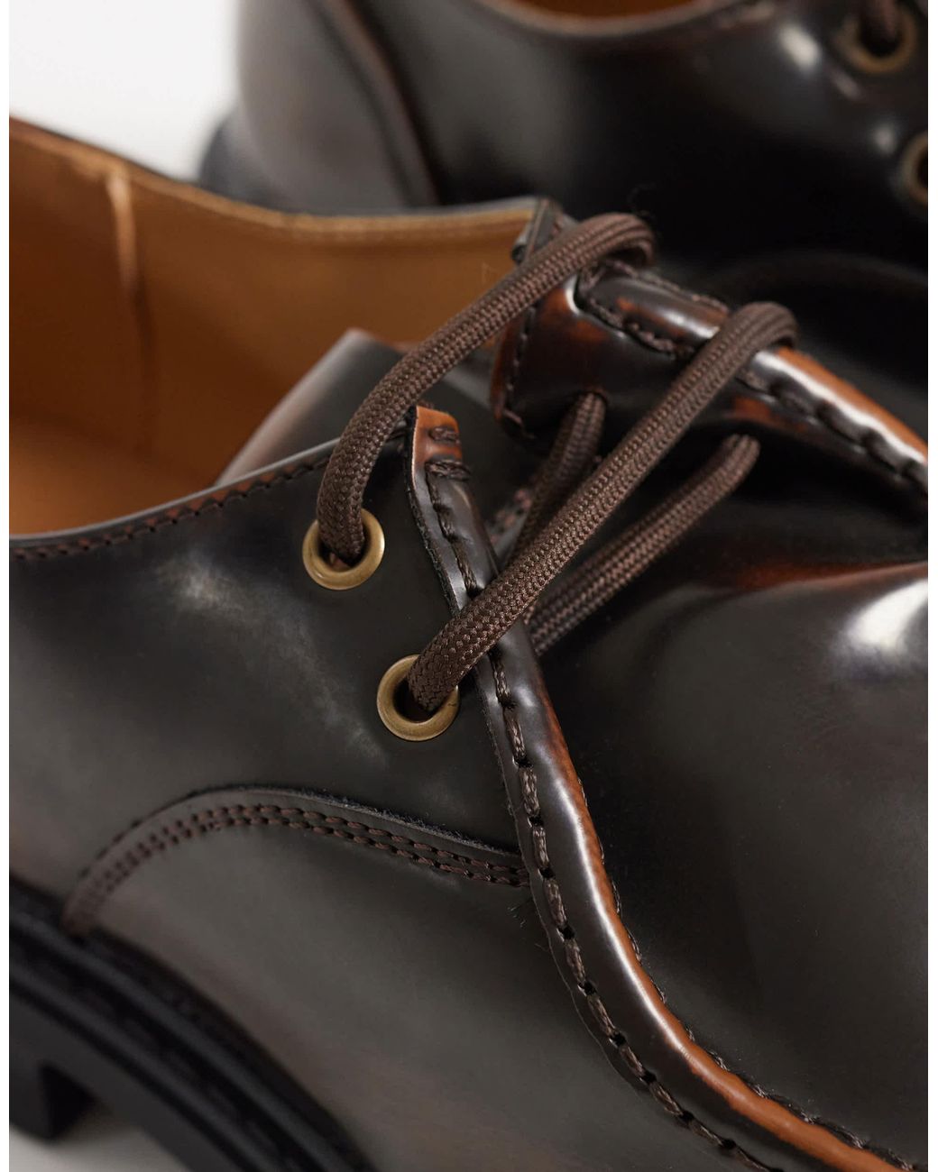 SEQWL Pier schnürschuhe in Brown für Herren