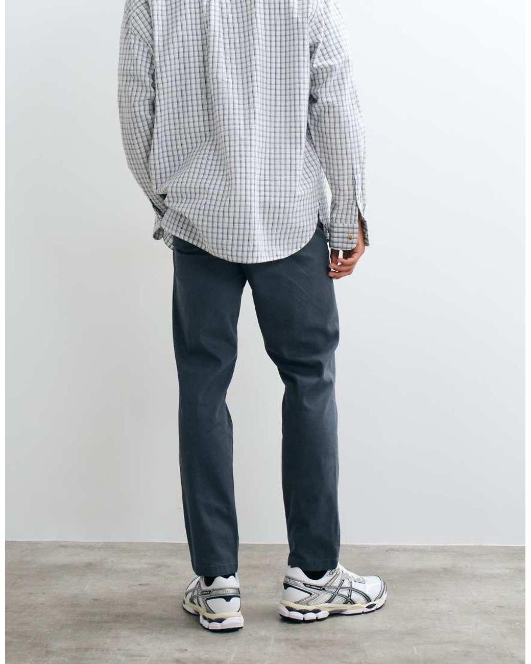 Jack & Jones Gray Ollie Regular Chinos for men