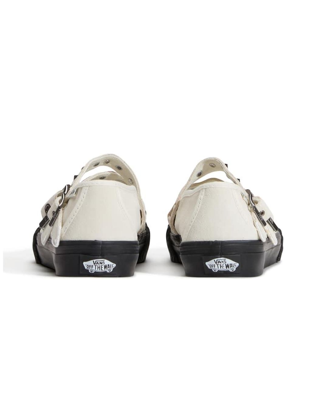 Vans White Mary Jane Straps