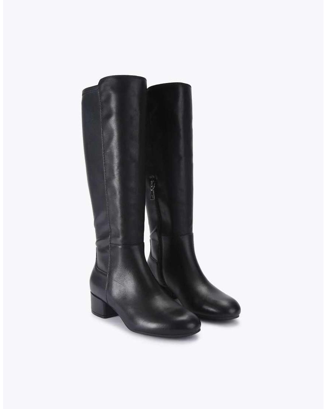 Carvela Kurt Geiger Black Gaia Knee Boots