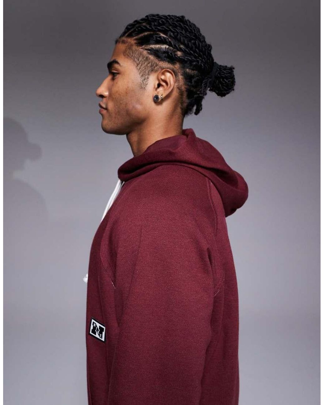 Nike Red Heritage Dri-Fit Hoodie for men