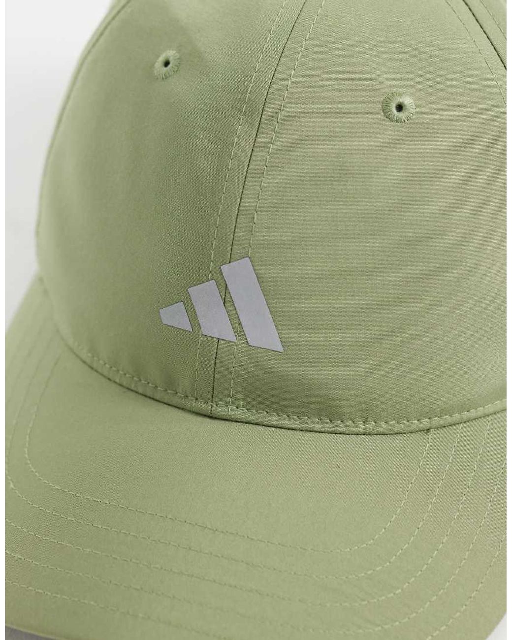 Adidas Originals Green Adidas Running Essentials Cap