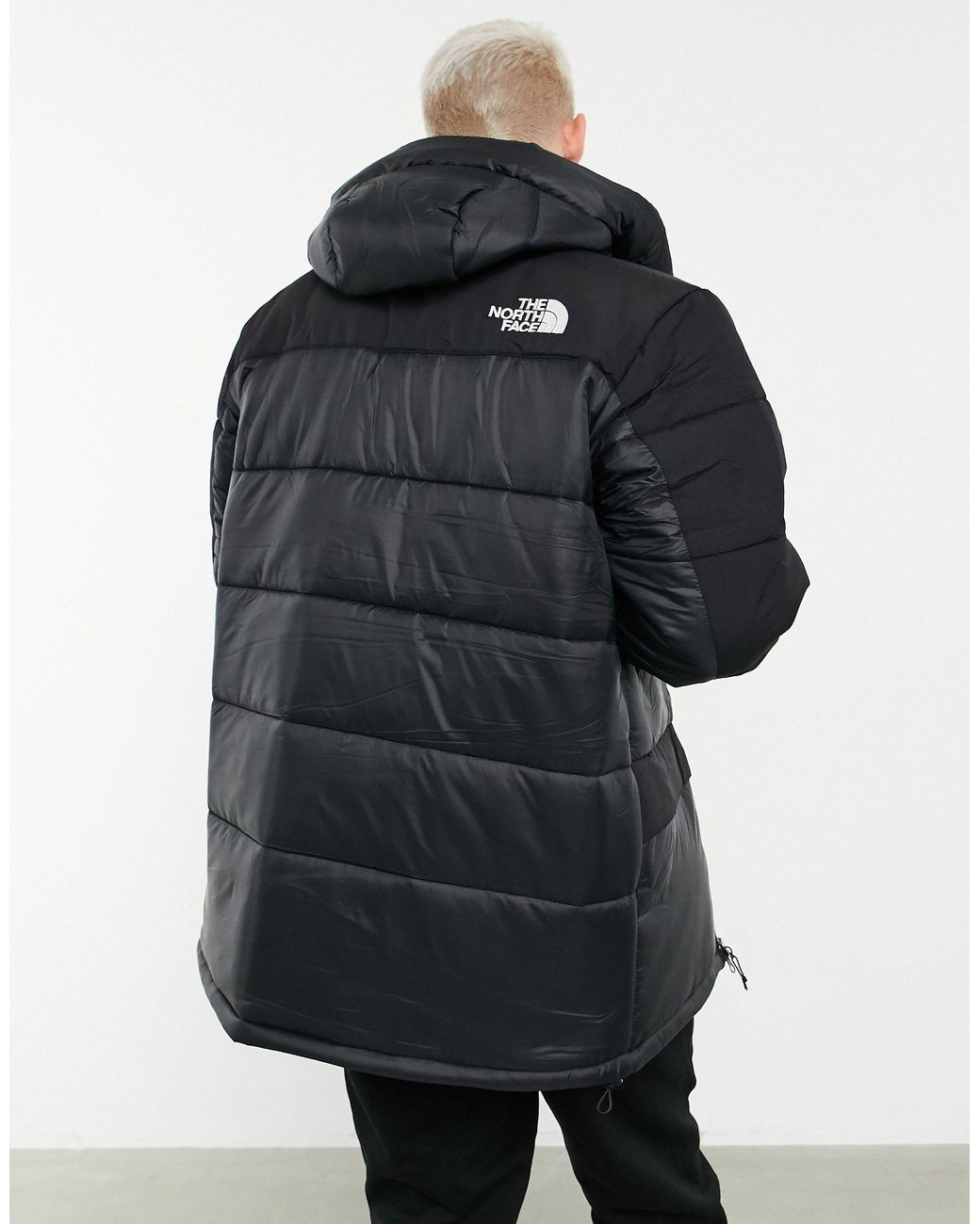 The North Face Himalayan Insulated Parka Jacket in Black (Blue) for Men |  Lyst
