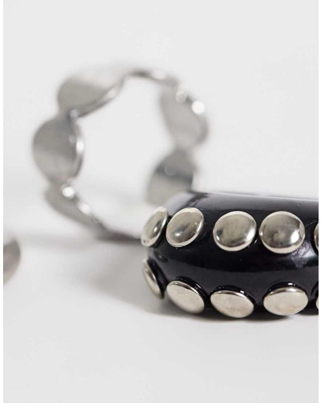 ASOS White Pack Of 3 Rings