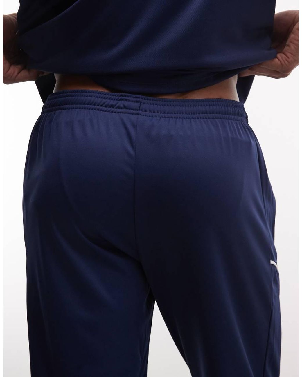Nike Football Blue Academy 25 Dri-fit joggers for men